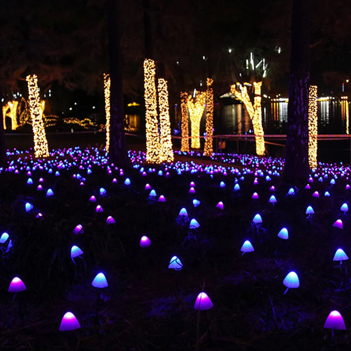 VerzauberteKappen - Zauberhafte Pilz-Lichterkette für den Garten