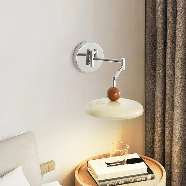 Moderne LED Wandleuchte für Innenräume - Warmlicht, 20 cm Durchmesser, Energieeffiziente Wandlampe für Schlafzimmer-4
