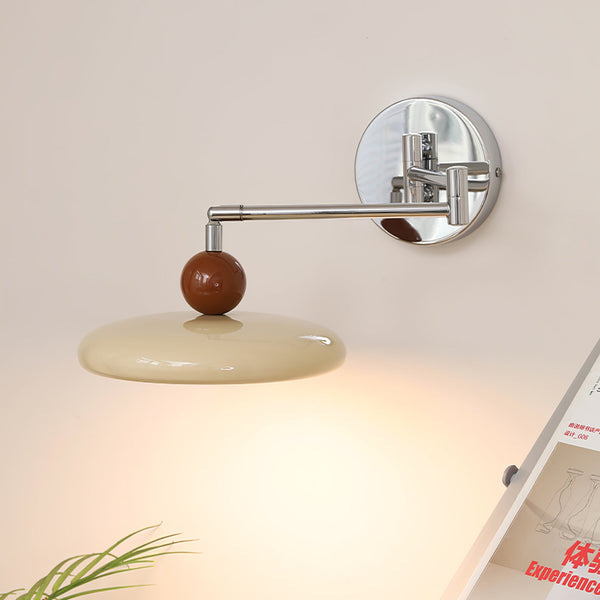 Moderne LED Wandleuchte für Innenräume - Warmlicht, 20 cm Durchmesser, Energieeffiziente Wandlampe für Schlafzimmer-2
