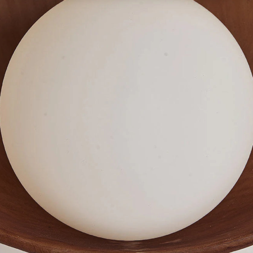 Minimalistische Eisenharz-Wandleuchte mit rundem Design - 23 cm Durchmesser 5