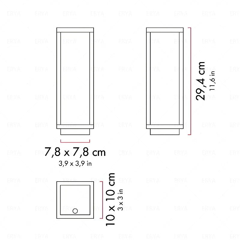 GlowVision - Moderne kabellose LED-Tischlampe