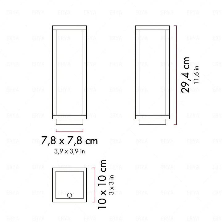 GlowVision - Moderne kabellose LED-Tischlampe