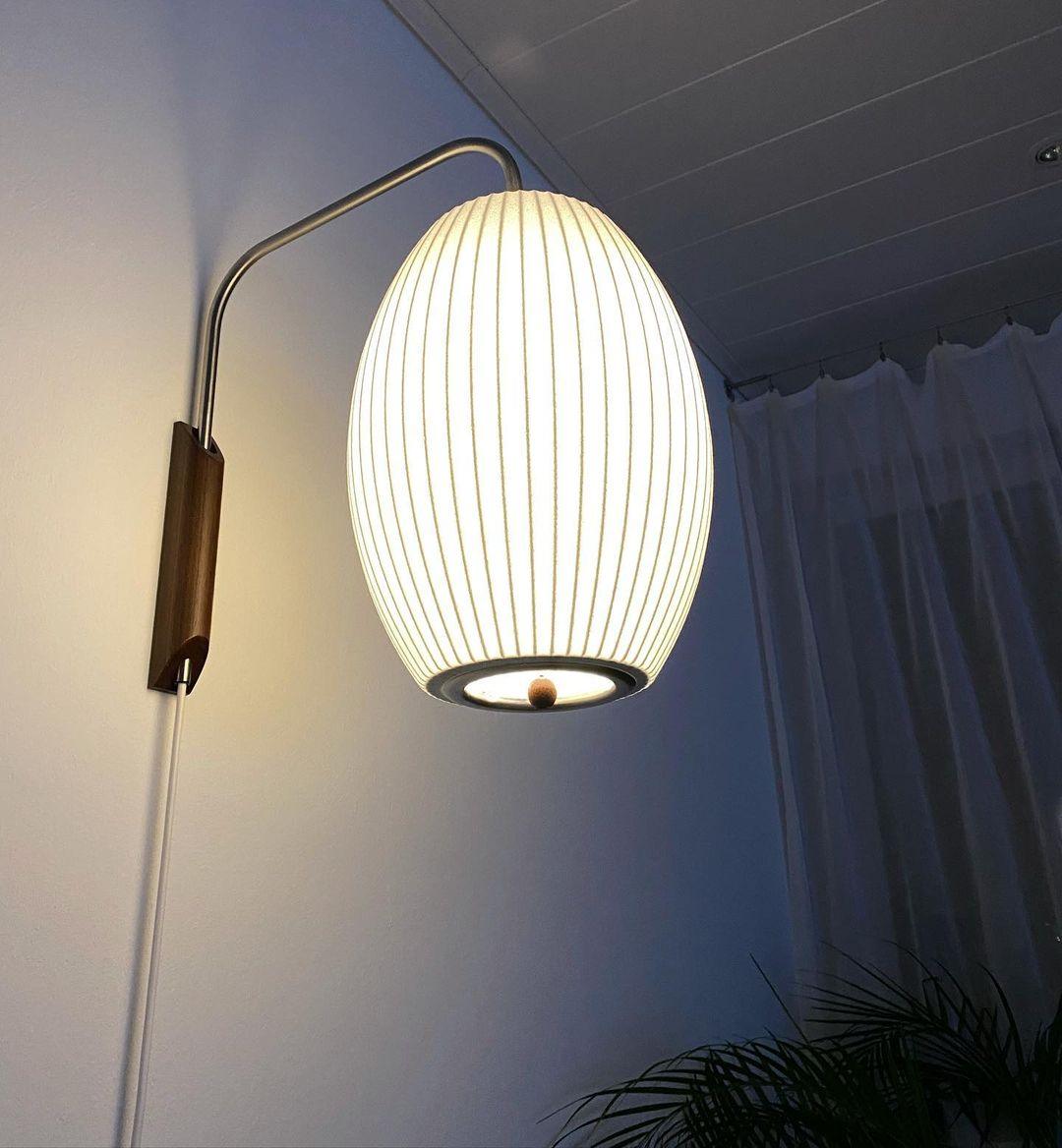 Nelson Wandbeleuchtung – Moderne Mid-Century-Lampe