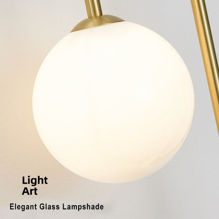 LeuchtGlas - Moderne Wandlampe aus Glas mit 2 Lichtern