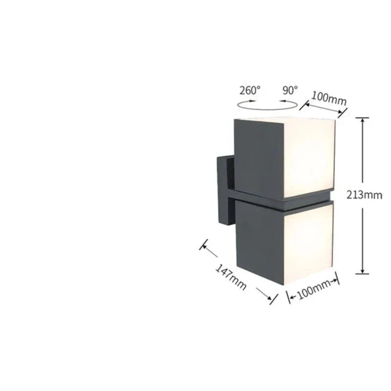 PathGlow - Stilvolle LED-Außenwandlampe für Ihr Zuhause