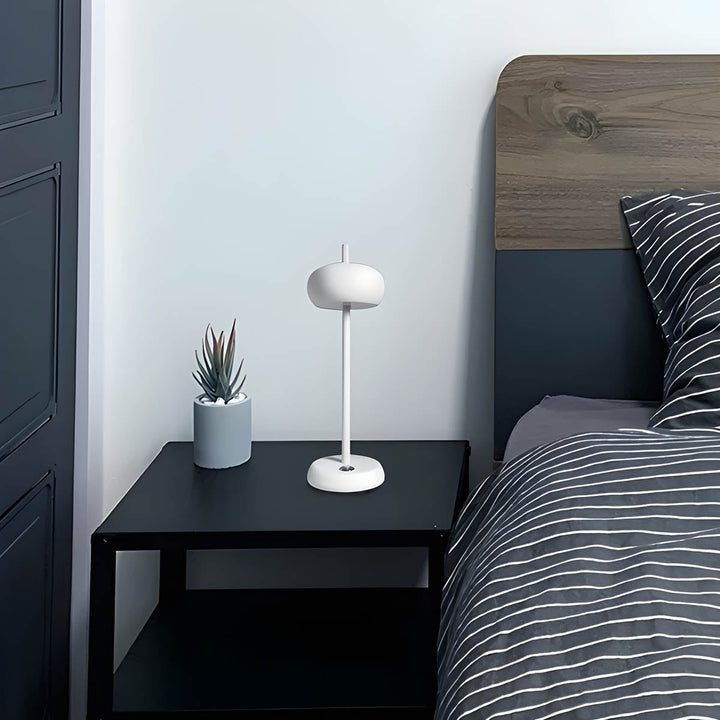 Moderne Dimmbar Akku Tischlampe mit LED-Beleuchtung - Schlankes Design für Wohnzimmer und Büro-6