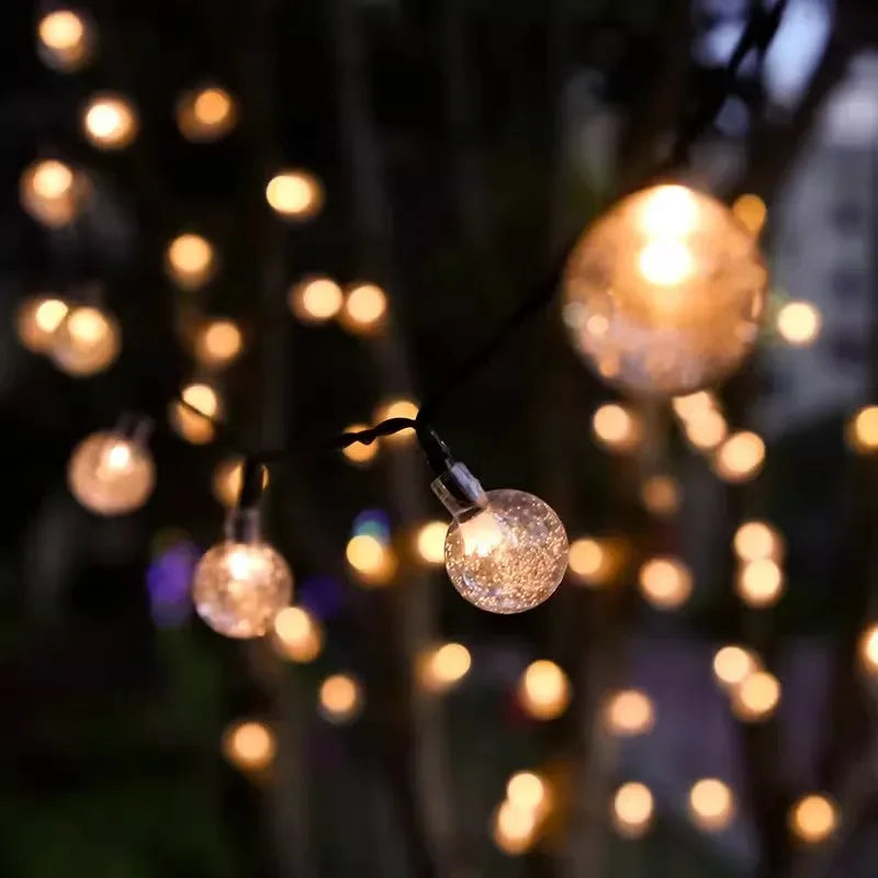 Sonnenblumen-Lichterkette für den Garten