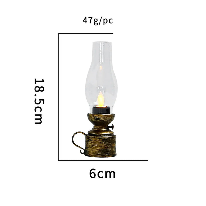 Vintage-LED-Laterne "Altura" - Charmante Hängelampe