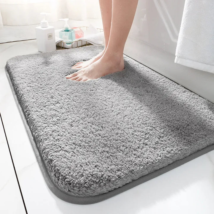 Luxus Badezimmerteppich Groß mit Rutschfestem Rücken - Super Dick und Weich aus Hochdichter Mikrofaser für Komfort und Sicherheit-6
