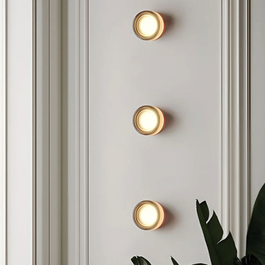 LumièreLux - Elegante Dimple-Wandleuchte für ein modernes Zuhause