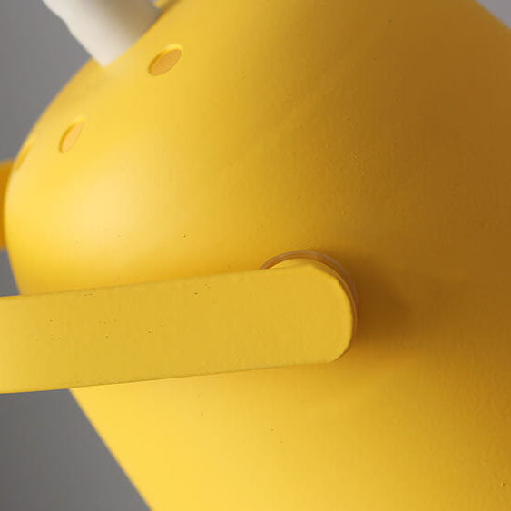 Skandinavische Tischlampe Eimerlicht in Fröhlichen Farben, Minimalistisches Design aus Eisen, 30 cm Hoch, E27 Fassung 4