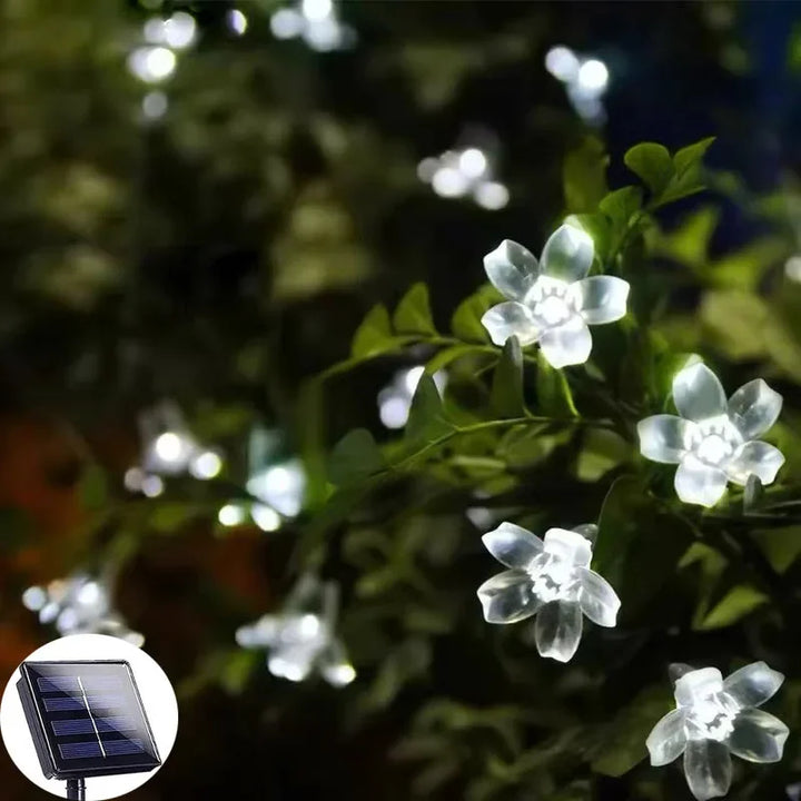 LumiBlossom - Solarbetriebene Gartenblumenbeleuchtung