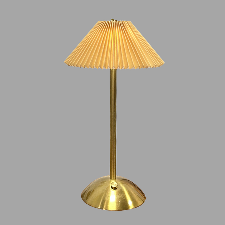 Kabellose LED-Tischlampe im Skandinavischen Design mit Touch-Steuerung und Dimmfunktion - Ideal als Nachttischlampe-4