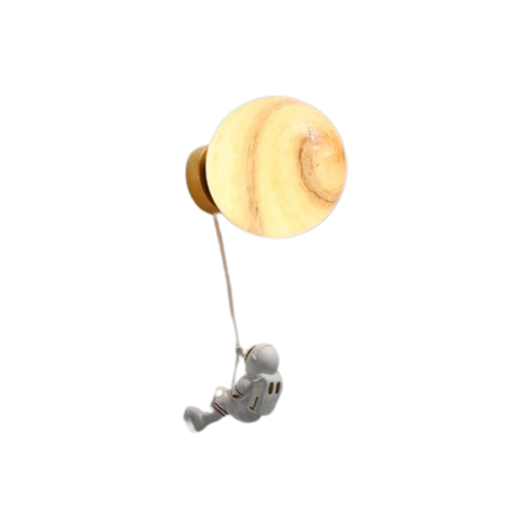 Wandleuchte Astronaut mit LED für Kinderzimmer - Magisches Monddesign 9