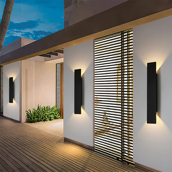 Wasserdichte LED-Streifen-Wandleuchte für Außenbereiche - Modernes Design und langlebige Konstruktion 5