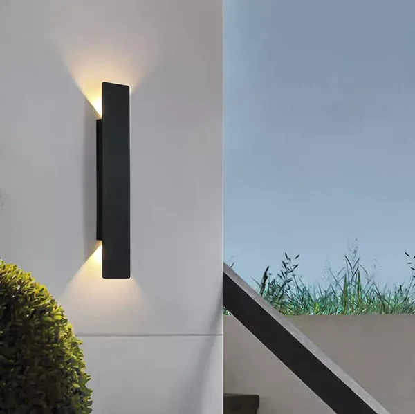Wasserdichte LED-Streifen-Wandleuchte für Außenbereiche - Modernes Design und langlebige Konstruktion 6