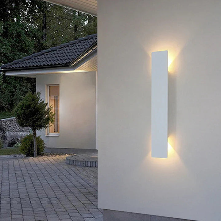 Wasserdichte LED-Streifen-Wandleuchte für Außenbereiche - Modernes Design und langlebige Konstruktion 7