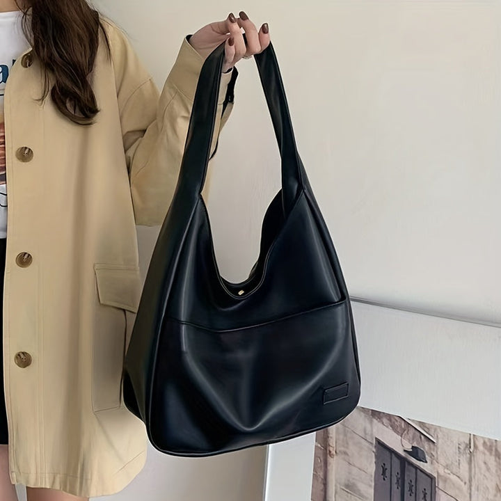 Luxuslederhandtasche Damen mit Verstellbarem Schultergurt – Geräumige Fächer und Magnetverschluss – Stilvolles Design für Jeden Anlass-4