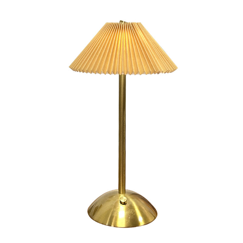 Kabellose LED-Tischlampe im Skandinavischen Design mit Touch-Steuerung und Dimmfunktion - Ideal als Nachttischlampe-1