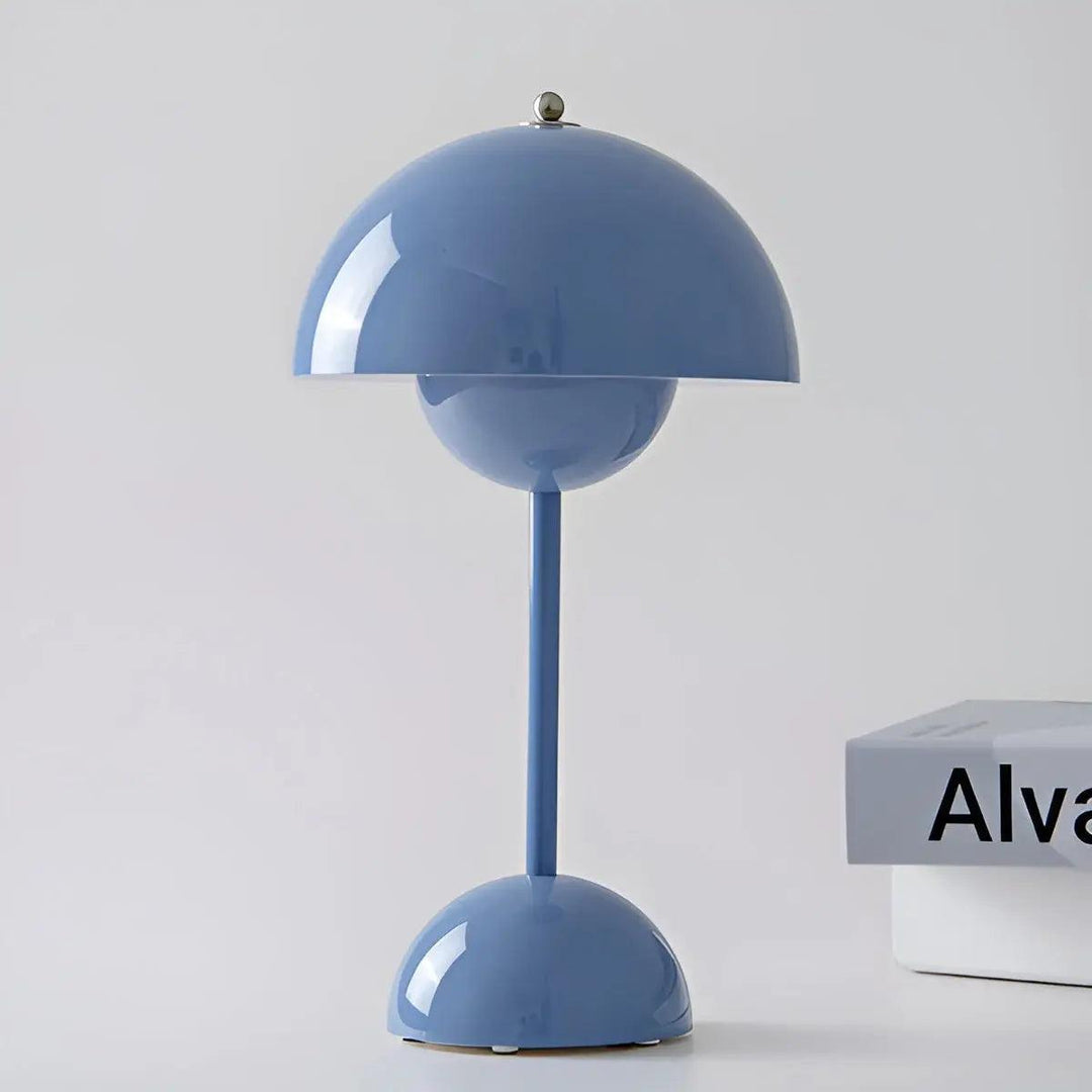 Variant image for Elegante Dimmbare Tischlampe aus Edelstahl - Minimalistische LED Tischleuchte für Wohn- und Büroräume, Ø 16 cm, H 29,5 cm-3