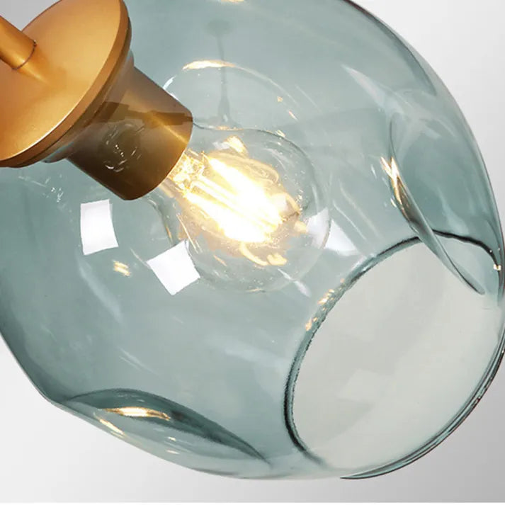 BubbleLight – Sputnik-Pendelleuchte mit Glasblasen-Design