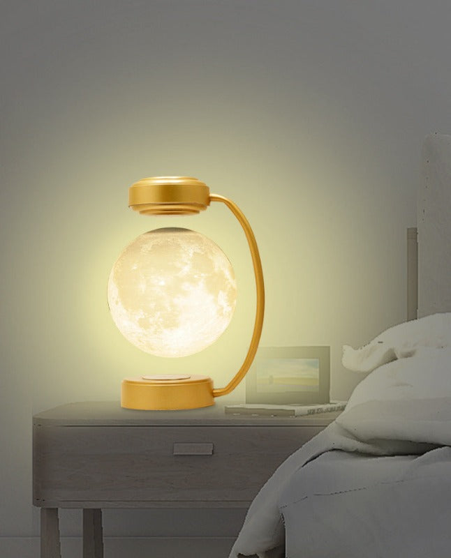 Schwebende Mondlampe PaintingGlow mit Magnetischer Levitation