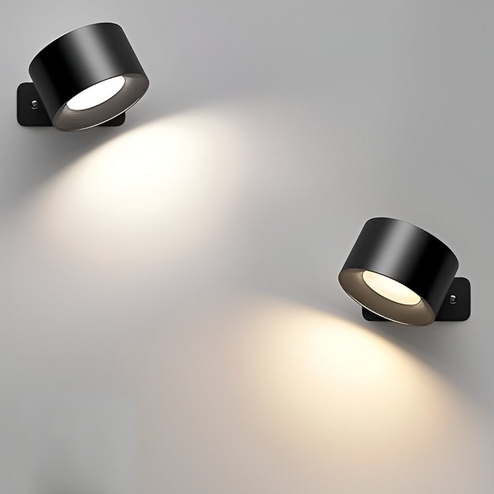 Variant image for Kabellose LED Wandleuchte für Innen, Einfache Installation ohne Bohren - Flexibles Design, Warmweiß Licht, 20 cm Durchmesser-3