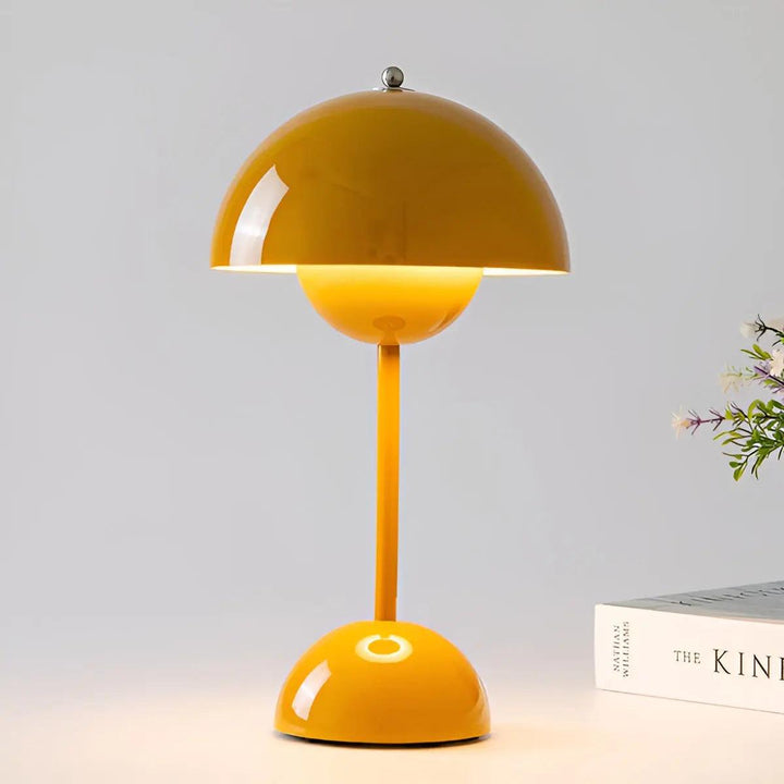 Variant image for Elegante Dimmbare Tischlampe aus Edelstahl - Minimalistische LED Tischleuchte für Wohn- und Büroräume, Ø 16 cm, H 29,5 cm-6