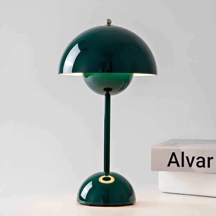 Variant image for Elegante Dimmbare Tischlampe aus Edelstahl - Minimalistische LED Tischleuchte für Wohn- und Büroräume, Ø 16 cm, H 29,5 cm-5