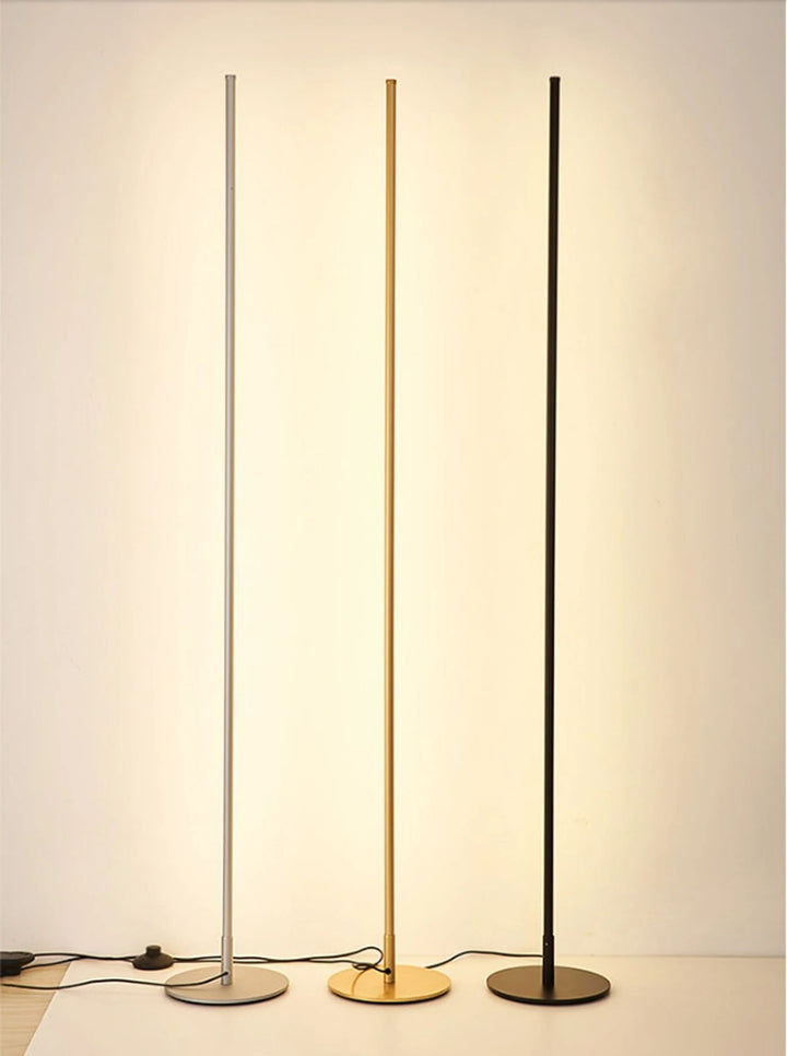 Elegante Stehlampe Schwarz mit Integriertem LED-Licht – Modernes Design für Wohnzimmer und Stilvolle Räume-4