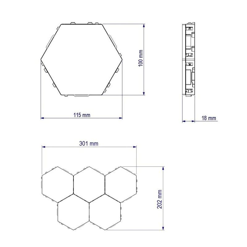 Modulares Touch-Licht für individuelle Beleuchtung