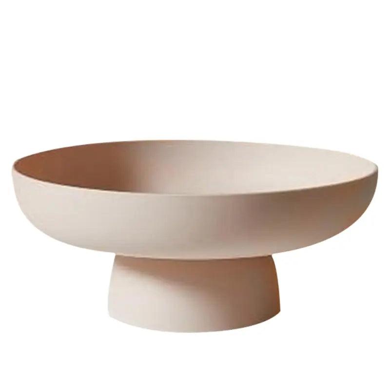 Variant image for Vintage Servierschüssel aus Keramik im Retro-Design - 26 cm Ø für Salate und Snacks-1