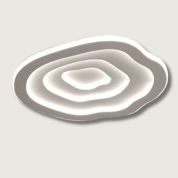 Variant image for Moderne LED Deckenlampe mit Wellenmuster in Weiß - Warmweißes Licht für Wohnzimmer und stilvolle Räume-1