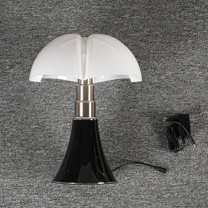 Elegante LED Stehlampe im Retro-Design für Wohnzimmer und Schlafzimmer - Energieeffiziente Bogenlampe mit 10W Lichtquelle-3