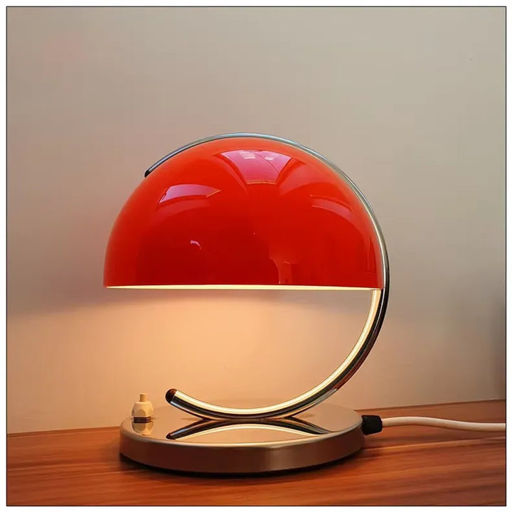 Variant image for Dänische Tischlampe im Pilzstil aus Glas - Elegante LED Tischleuchte für Wohnzimmer und Schlafzimmer-5