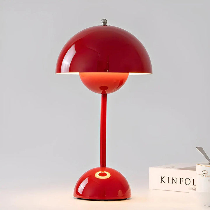 Variant image for Elegante Dimmbare Tischlampe aus Edelstahl - Minimalistische LED Tischleuchte für Wohn- und Büroräume, Ø 16 cm, H 29,5 cm-4