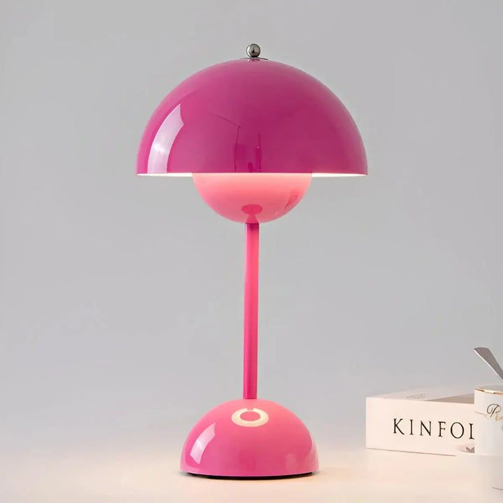Variant image for Elegante Dimmbare Tischlampe aus Edelstahl - Minimalistische LED Tischleuchte für Wohn- und Büroräume, Ø 16 cm, H 29,5 cm-7