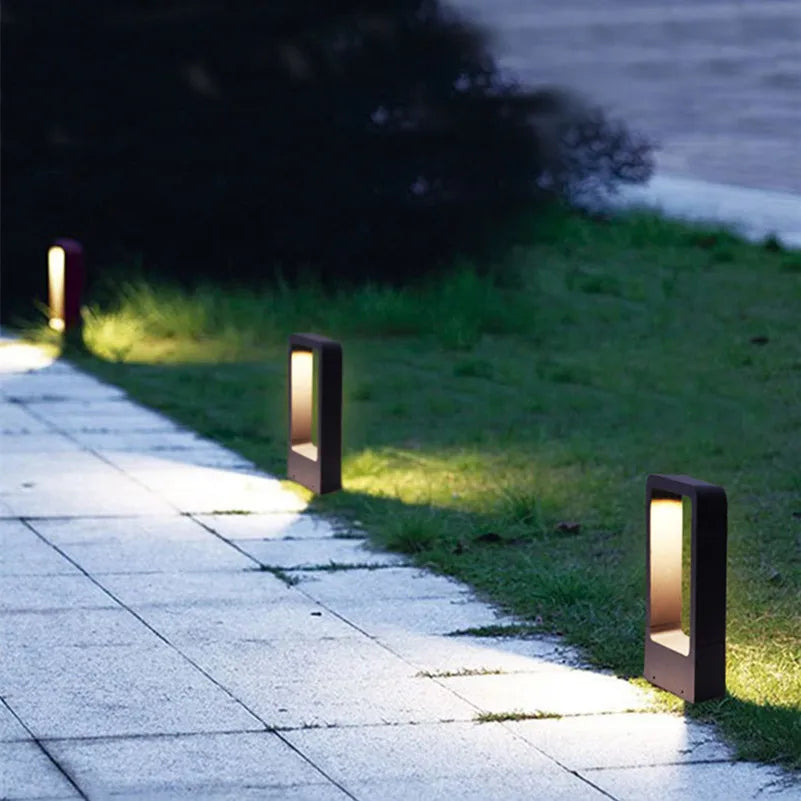 Nachhaltige Gartenlampe mit Warmweißem Licht - Wetterfest und Elegantes Design für Außen, LED Gartenleuchten, Solar Gartenleuchte-2