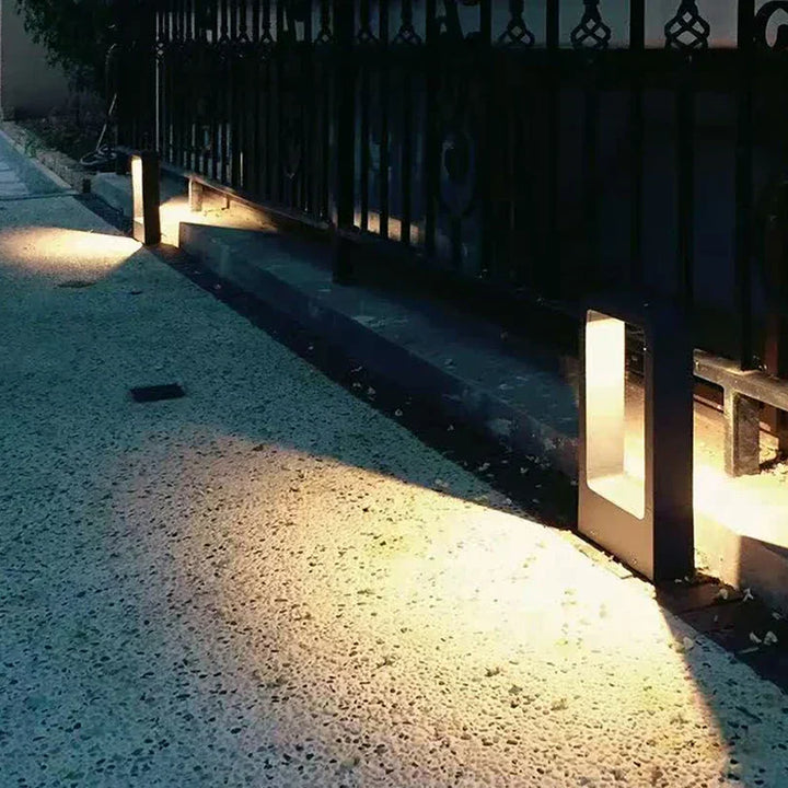 Nachhaltige Gartenlampe mit Warmweißem Licht - Wetterfest und Elegantes Design für Außen, LED Gartenleuchten, Solar Gartenleuchte-5