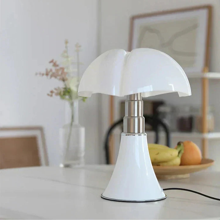 Elegante LED Stehlampe im Retro-Design für Wohnzimmer und Schlafzimmer - Energieeffiziente Bogenlampe mit 10W Lichtquelle-6