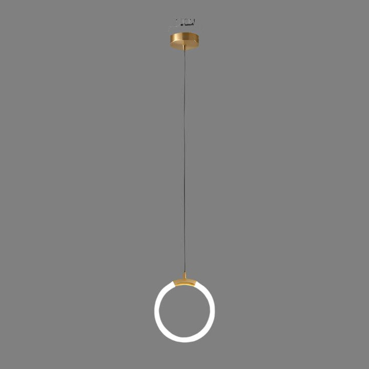 Elegante nordische LED-Hängelampe mit minimalistischem Design